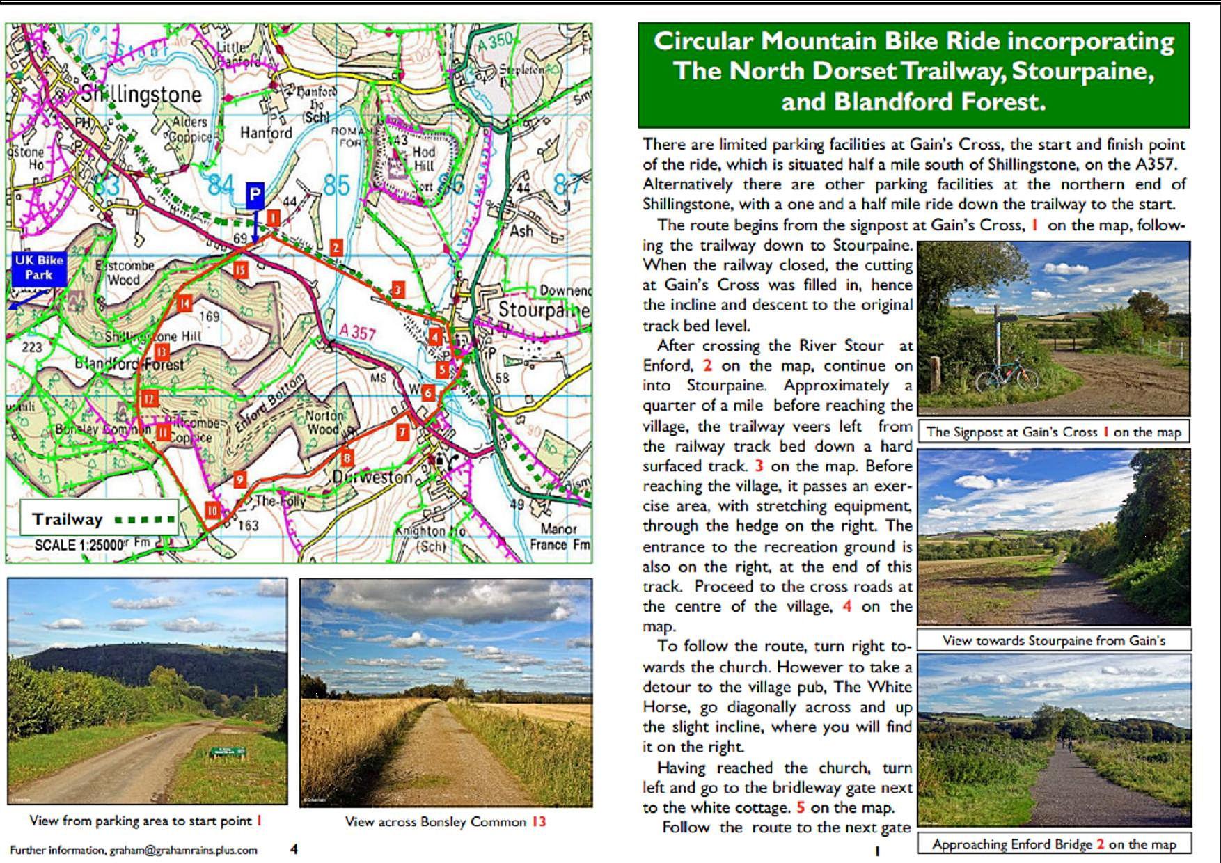 Circular Mountain Bike route